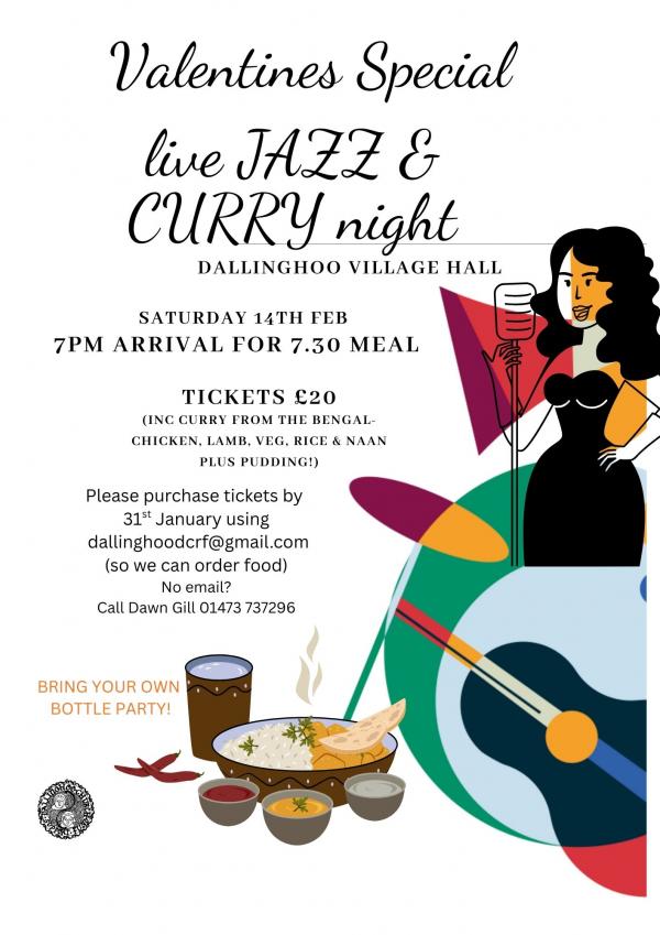 Jazz and Curry Night A4
